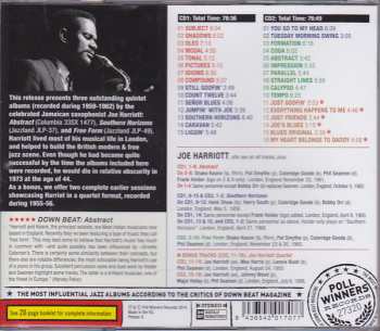 2CD Joe Harriott Quintet: Abstract / Southern Horizons / Free Form