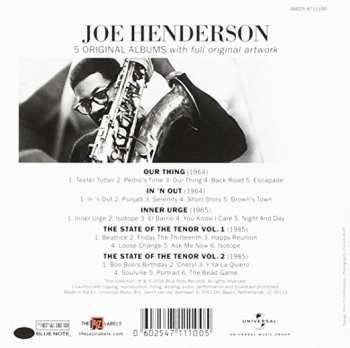 5CD/Doos Joe Henderson: 5 Original Albums