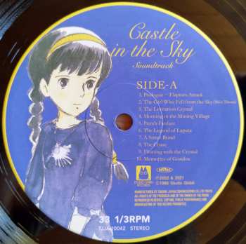 2LP Joe Hisaishi: Castle In The Sky - USA version Soundtrack LTD