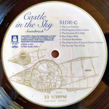 2LP Joe Hisaishi: Castle In The Sky - USA version Soundtrack LTD