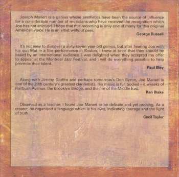 CD Joe Maneri Quartet: Get Ready To Receive Yourself