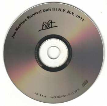 CD Joe McPhee & Survival Unit II: N.Y. N.Y. 1971