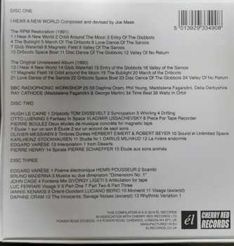 3CD/Doos Joe Meek: I Hear A New World. An Outerspace Music Fantasy By Joe Meek (The Pioneers Of Electronic Music)