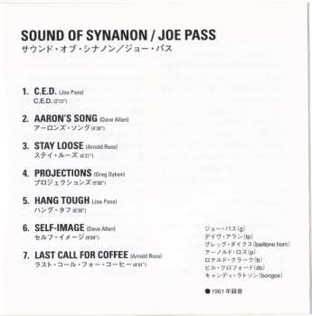 CD Joe Pass: Sounds Of Synanon