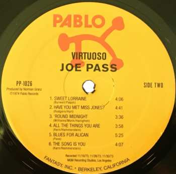 LP Joe Pass: Virtuoso