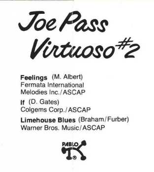 CD Joe Pass: Virtuoso #2