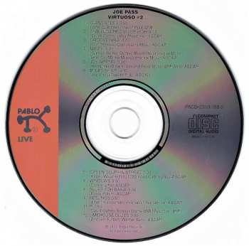 CD Joe Pass: Virtuoso #2