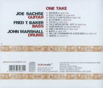 CD Joe Sachse: One Take
