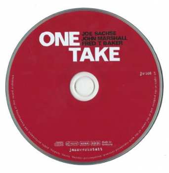 CD Joe Sachse: One Take