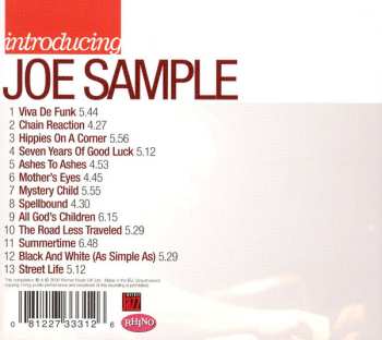 CD Joe Sample: Introducing Joe Sample