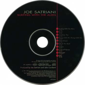CD Joe Satriani: Surfing With The Alien