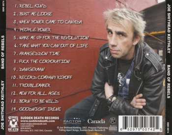 CD Joey Keighley: Band Of Rebels