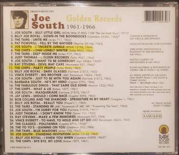 CD Joe South: Golden Records: The Early Songwriting Genius Of Joe South 1961-1966