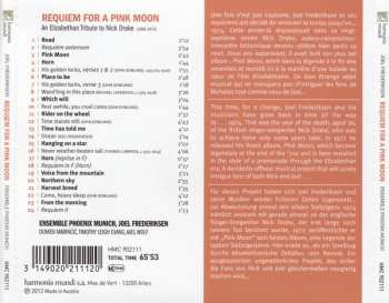 CD Joel Frederiksen: Requiem For A Pink Moon. An Elizabethan Tribute To Nick Drake