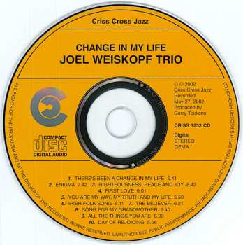 CD Joel Weiskopf: Change In My Life