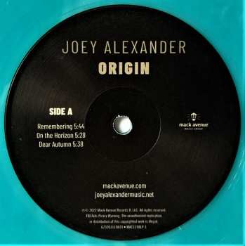 2LP Joey Alexander: Origin CLR