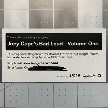 LP Joey Cape's Bad Loud: Volume One