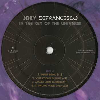2LP Joey DeFrancesco: In The Key Of The Universe