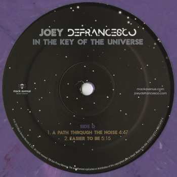 2LP Joey DeFrancesco: In The Key Of The Universe