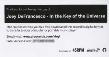 2LP Joey DeFrancesco: In The Key Of The Universe