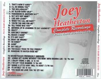 CD Joey Heatherton: Complete Recordings Plus Rare Bonus Cuts