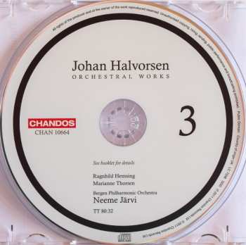 CD Marianne Thorsen: Orchestral Works Vol. 3