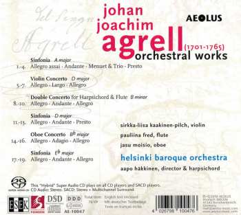 SACD Johan Agrell: Orchestral Works