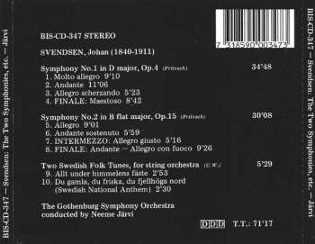 CD Göteborgs Symfoniker: The Two Symphonies / Two Swedish Folk Tunes For Strings