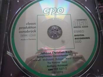 6CD/Doos Johann Christian Bach: Complete Symphonies Concertantes
