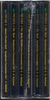 6CD/Doos Johann Christian Bach: Complete Symphonies Concertantes