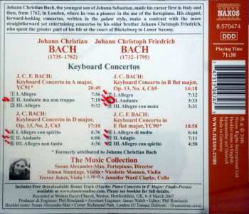 CD Johann Christian Bach: Keyboard Concertos