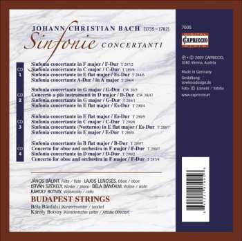 4CD Johann Christian Bach: Sinfonie Concertanti