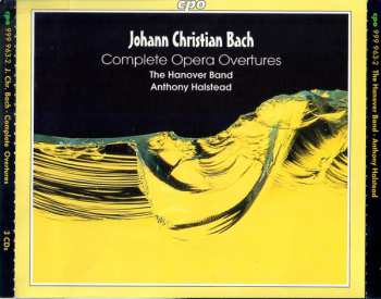 3CD Johann Christian Bach: Complete Opera Overtures