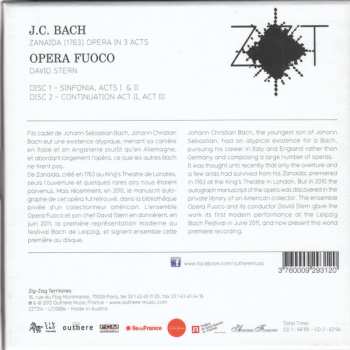 2CD Johann Christian Bach: Zanaida (1763) Opera In 3 Acts