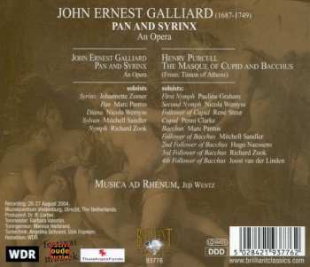CD Musica Ad Rhenum: Pan And Syrinx
