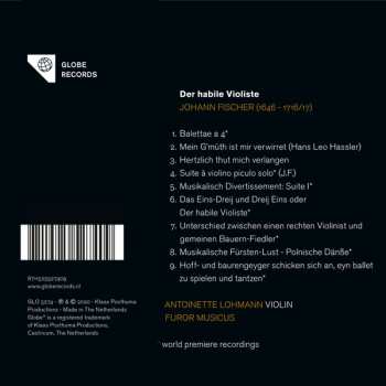 CD Antoinette Lohmann: Der Habile Violiste LTD | NUM