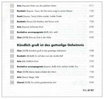 CD Johann Friedrich Agricola: Die Hirten Bei Der Krippe - Three Christmas Cantatas