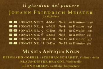 CD Musica Antiqua Köln: Il Giardino Del Piacere