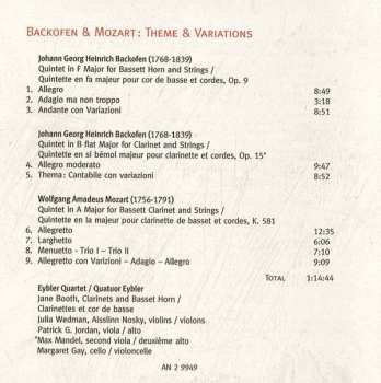 CD Wolfgang Amadeus Mozart: Theme & Variations