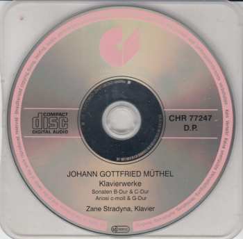 CD Johann Gottfried Müthel: Piano Works