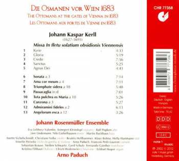 CD Johann Rosenmüller Ensemble: Die Osmanen Vor Wien 1683 - Missa In Fletu Solatium Obsidionis Viennensis