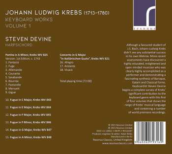 CD Steven Devine: Keyboard Works Volume 1