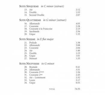 CD Johann Mattheson: Suites
