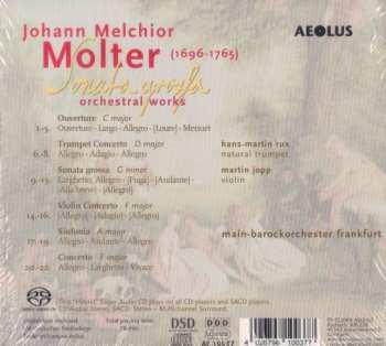 SACD Johann Melchior Molter: Sonata Grossa (Orchestral Works)