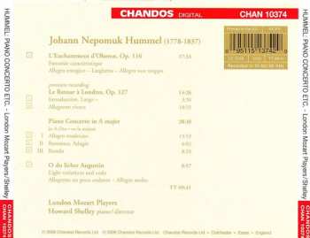 CD Johann Nepomuk Hummel: Piano Concerto In A And Others