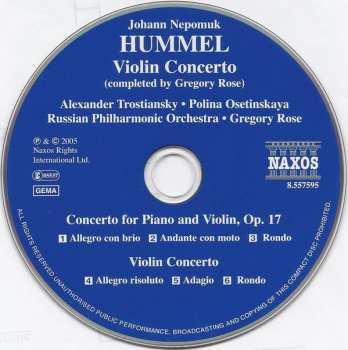 CD نيسم جلال: Violin Concerto / Piano And Violin Concerto