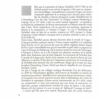 CD Johann Pachelbel: Canon & Gigue · Chamber Works