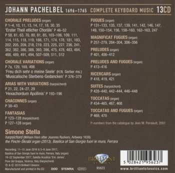 13CD/Doos Johann Pachelbel: Complete Keyboard Music