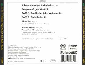 2SACD Johann Pachelbel: Complete Organ Works 2