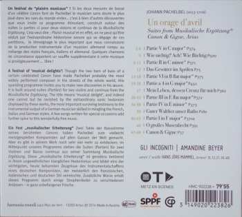 CD Johann Pachelbel: Un Orage D'avril